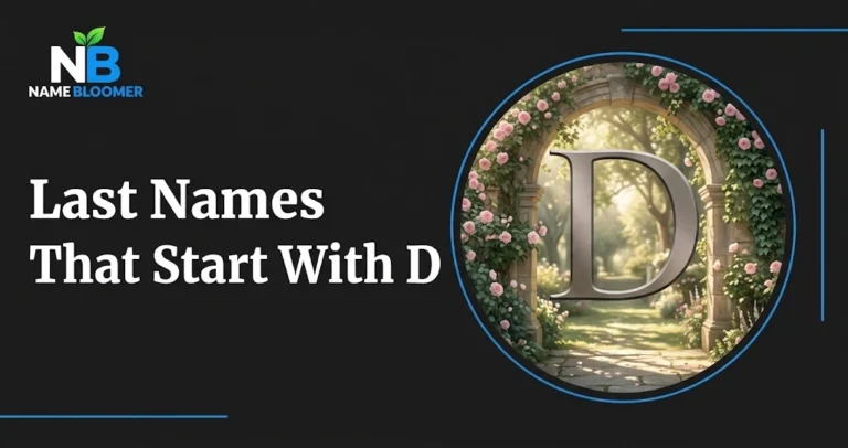 Last Names That Start With D: Meanings, Roots, And Fun Facts Last Names That Start With D