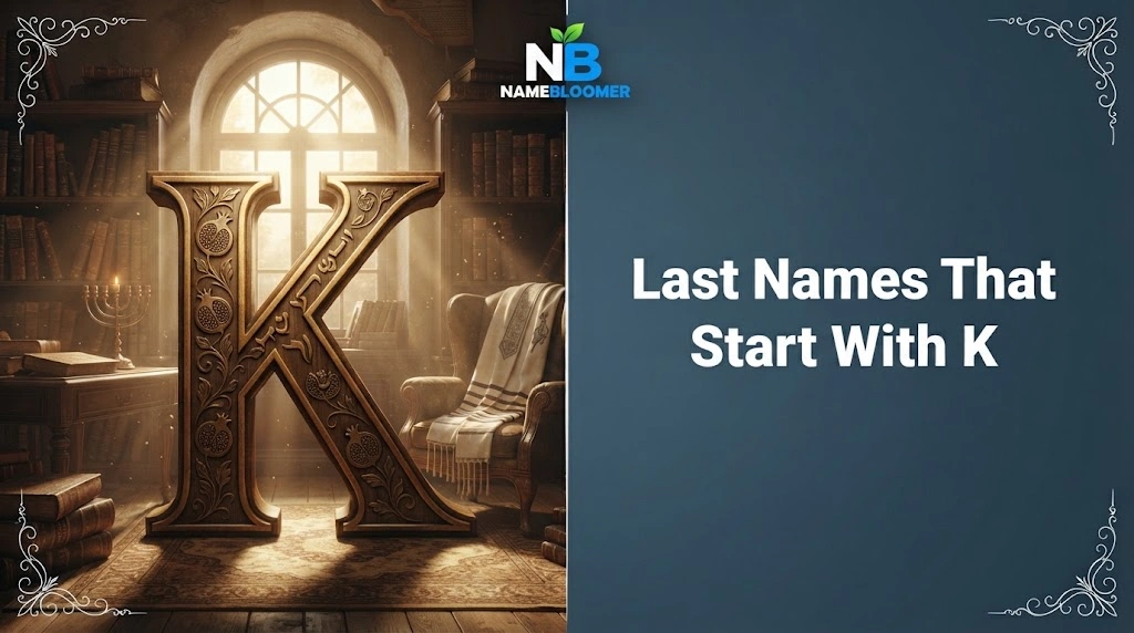 Last Names That Start With K