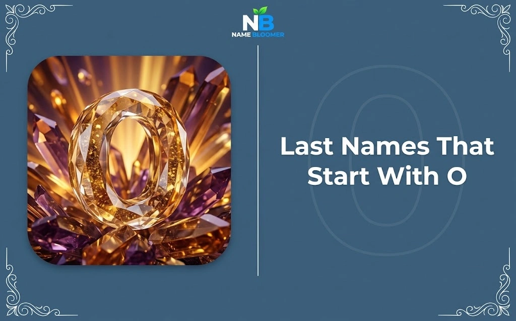 Last Names That Start With O