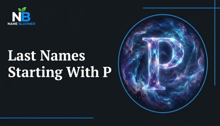 Last Names That Start With P: Meanings, Origins, And Famous Names Last Names That Start With P