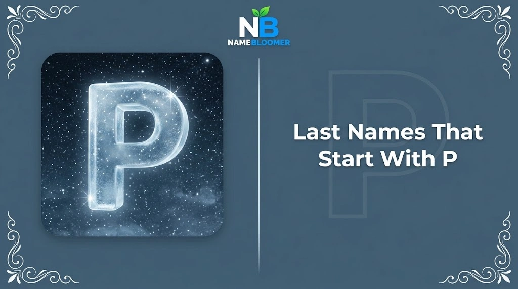 Last Names That Start With P