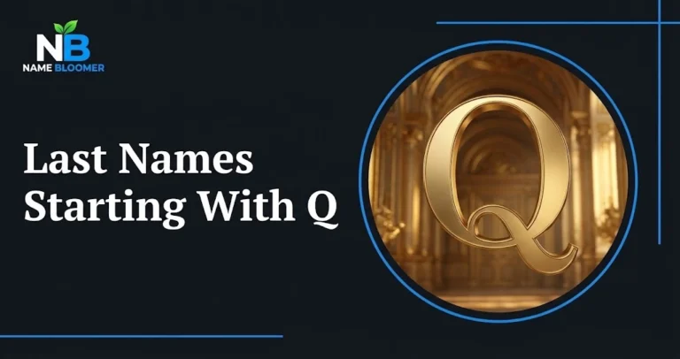 Last Names That Start With Q