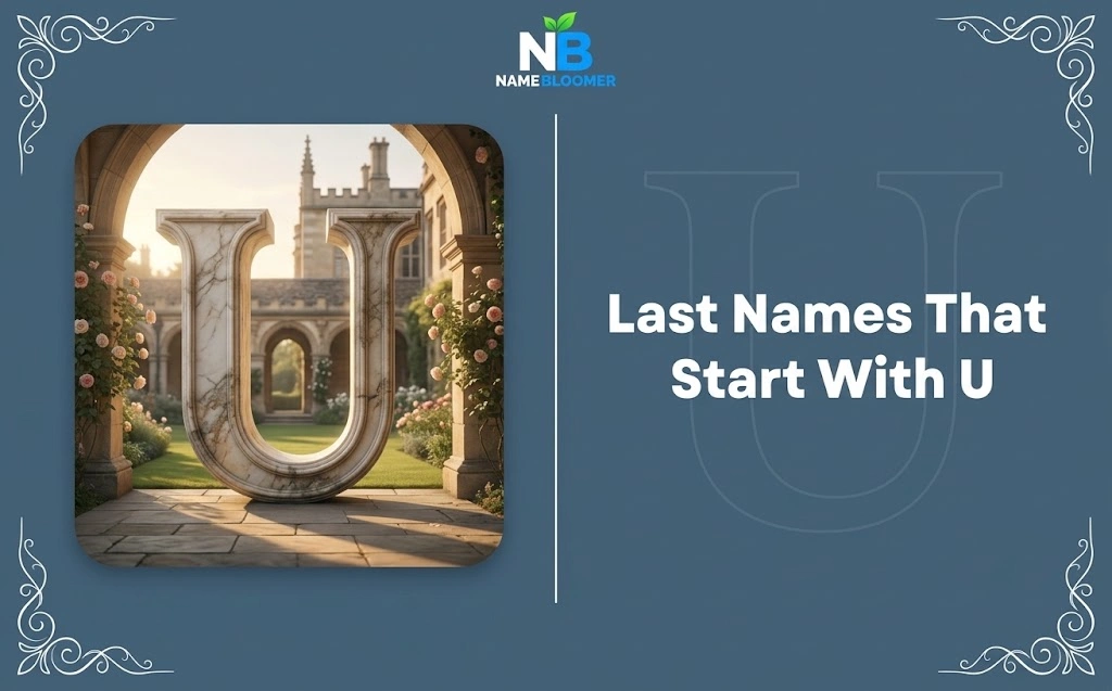 Last Names That Start With U