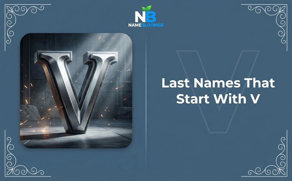 Last Names That Start With V