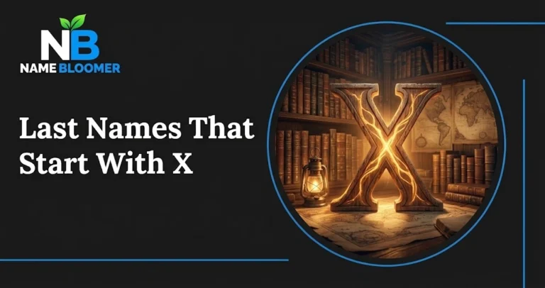 Rare Last Names That Start With X You Should Know Last Names That Start With X