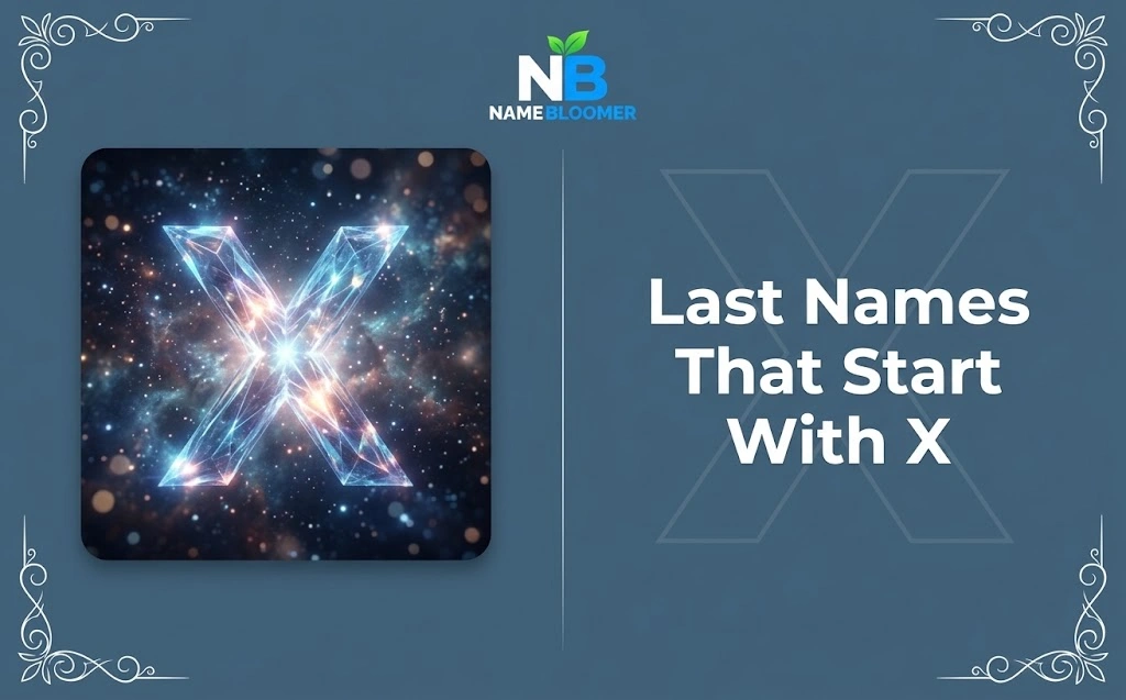 Last Names That Start With X