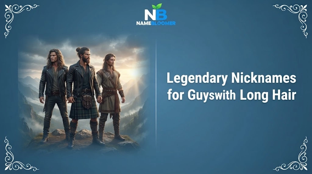 Legendary Nicknames for Guys with Long Hair