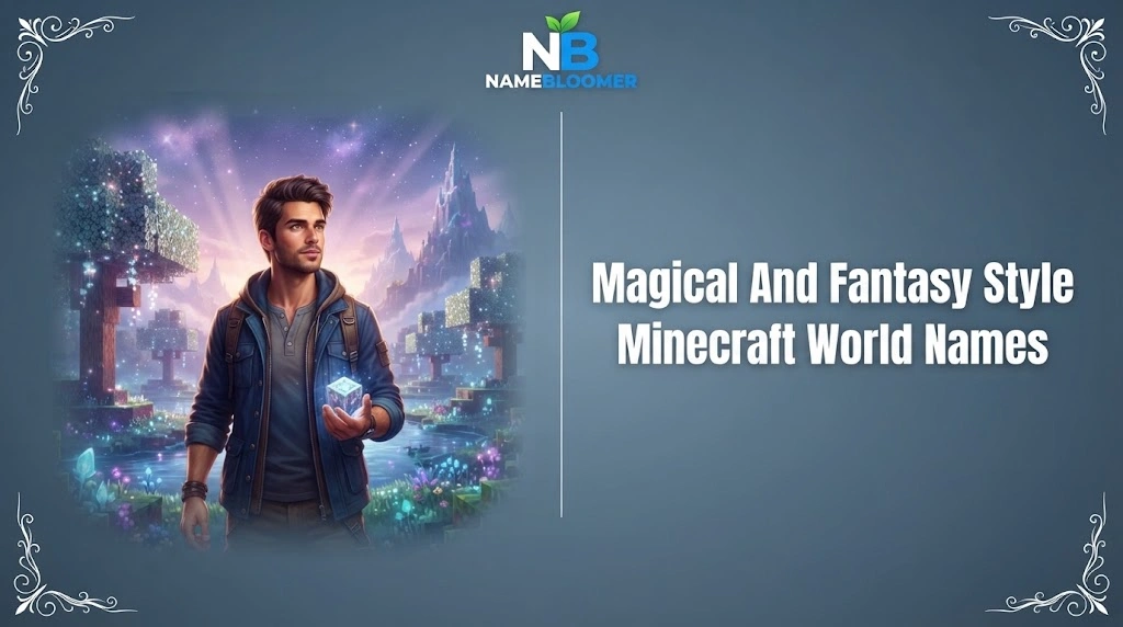 Magical And Fantasy Style Minecraft World Names