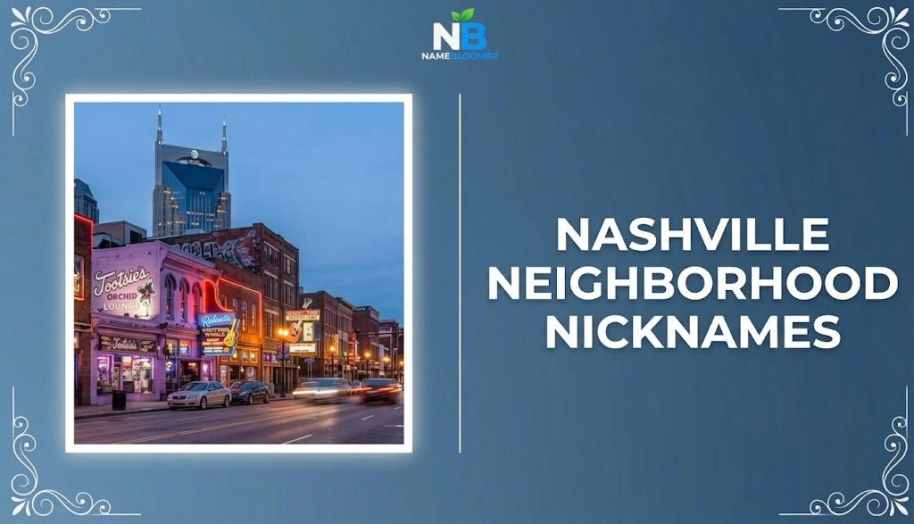 Nashville Neighborhood Nicknames