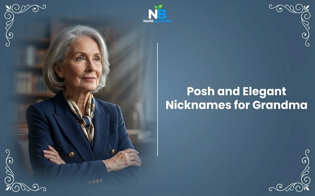 Posh and Elegant Nicknames for Grandma