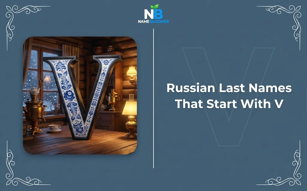 Russian Last Names That Start With V