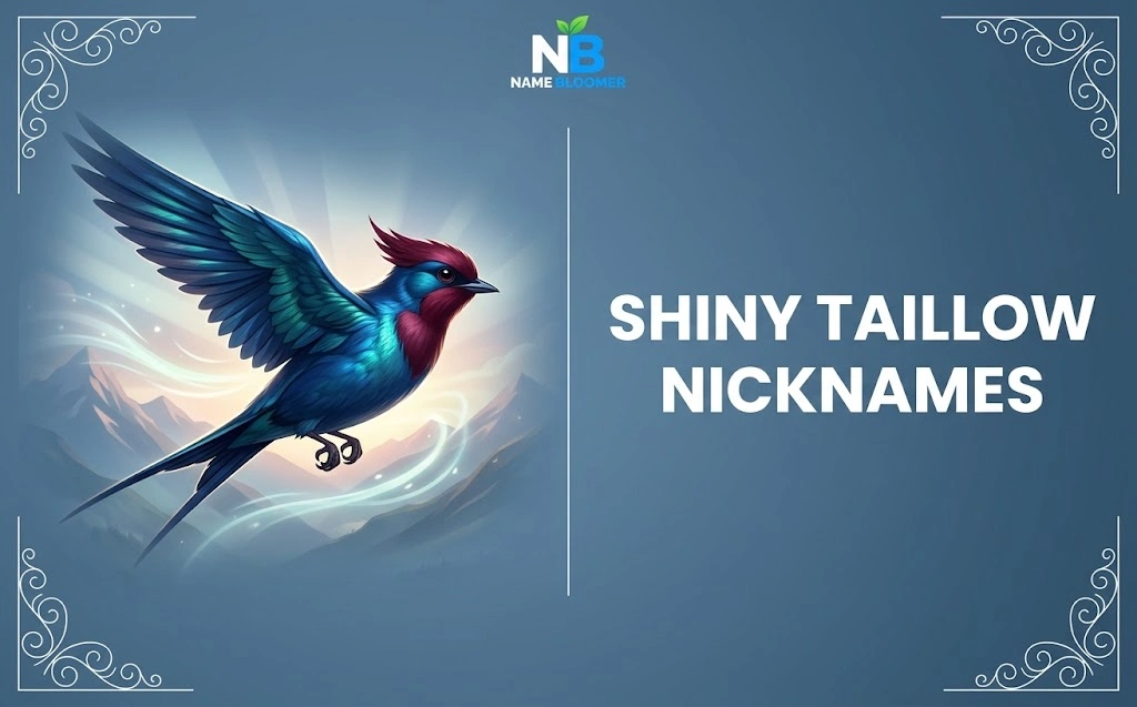 Shiny Taillow Nicknames