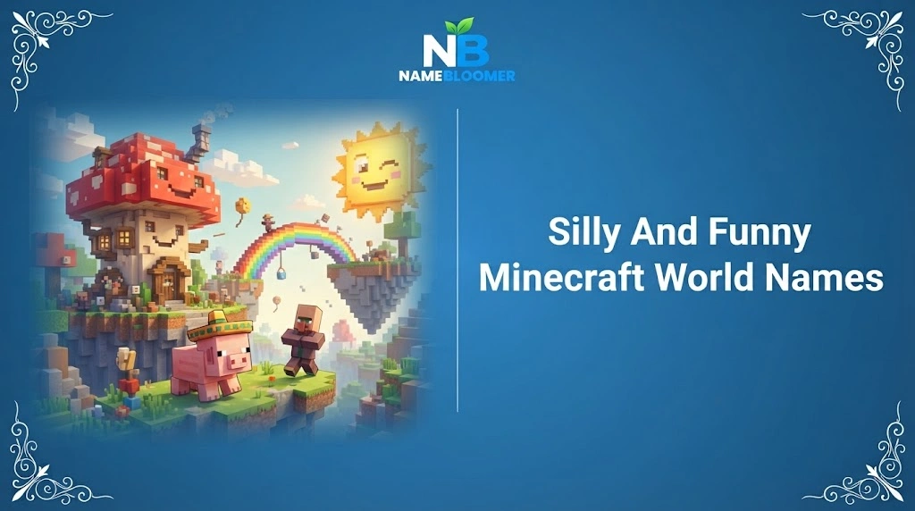 Silly And Funny Minecraft World Names