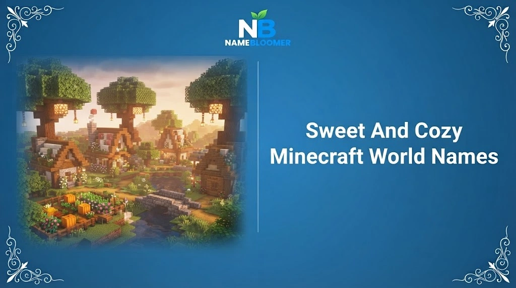 Sweet And Cozy Minecraft World Names