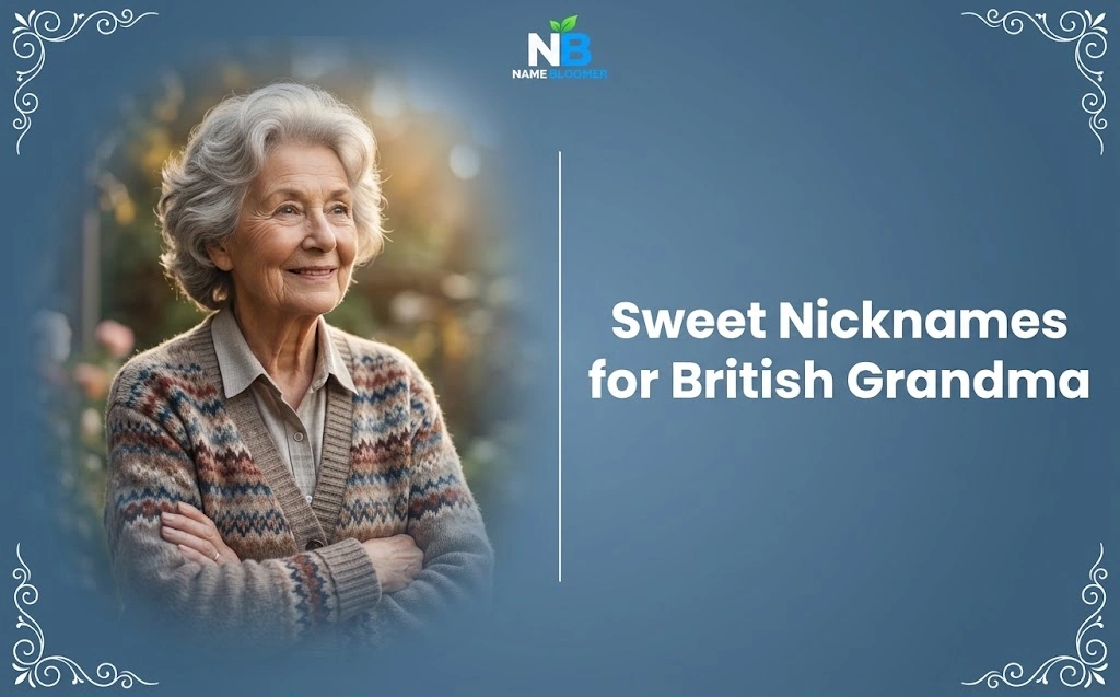 Sweet Nicknames for British Grandma