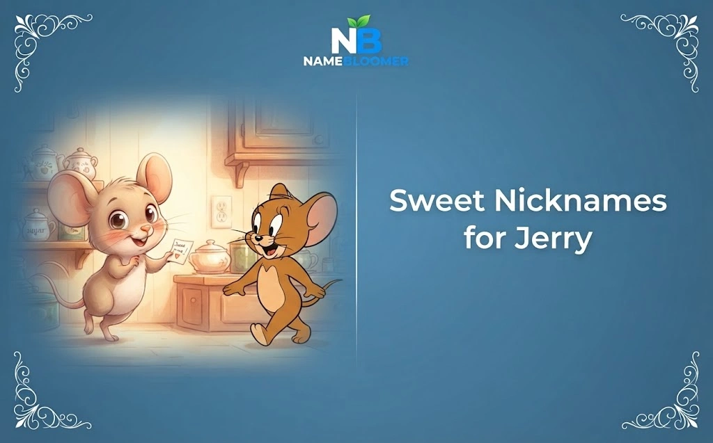 Sweet Nicknames for Jerry