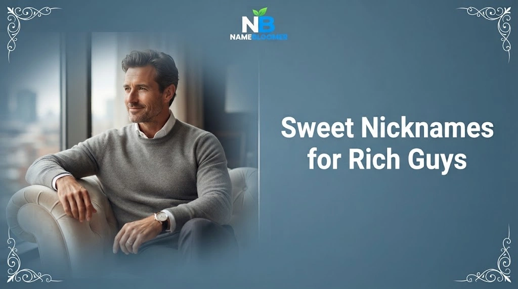 Sweet Nicknames for Rich Guys
