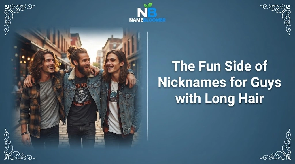 The Fun Side of Nicknames for Guys with Long Hair