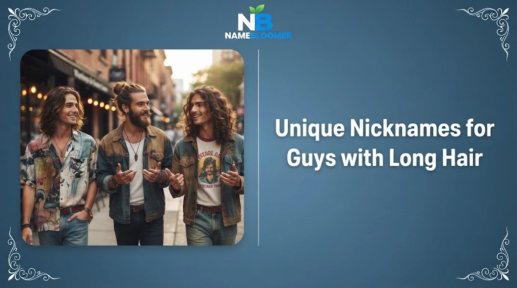 Unique Nicknames for Guys with Long Hair
