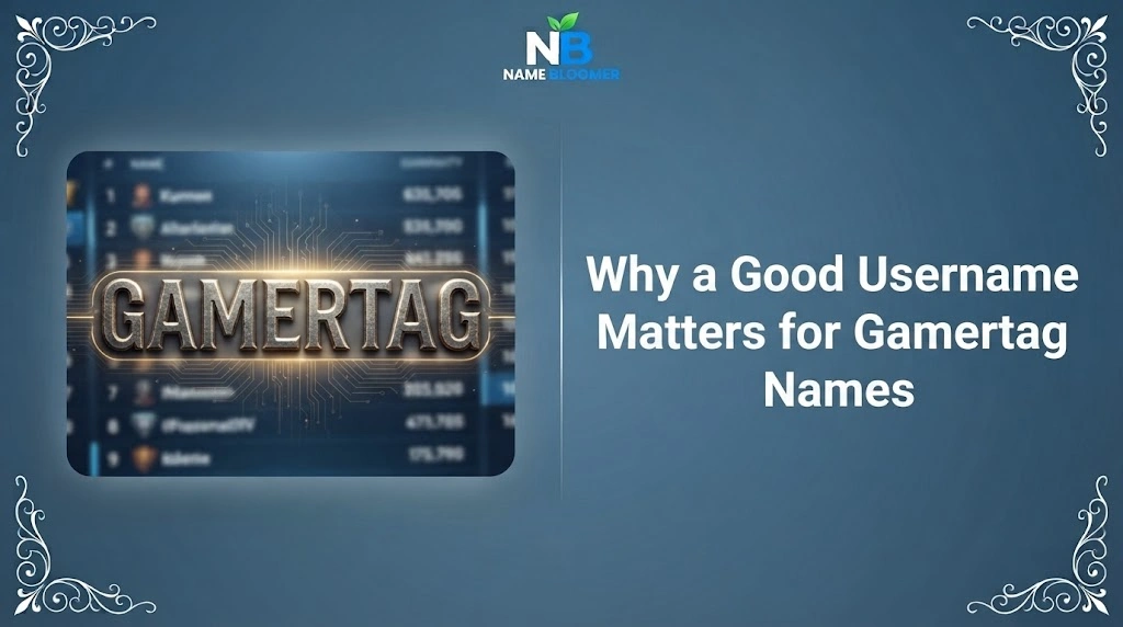 Why a Good Username Matters for Gamertag Names