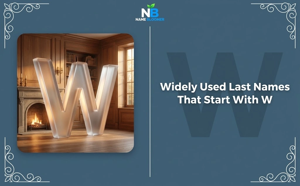 Widely Used Last Names That Start With W