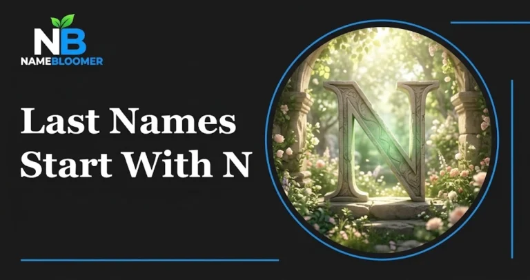 Last Names That Start With N